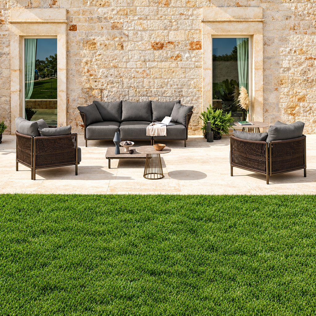 Braid & Rope Outdoor Furniture Sofa Set -(SD-BR-SS002)