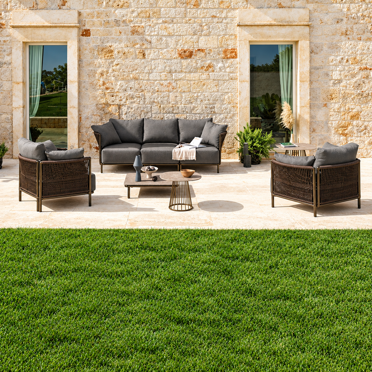 Braid & Rope Outdoor Furniture Sofa Set -(SD-BR-SS002)