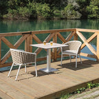 Braid & Rope Coffee Set for Garden, Patio, Balcony or resort by Sundecor Outdoor Furniture