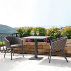 Braid & Rope Coffee Set for Garden, Patio or resort by Sundecor Outdoor Furniture