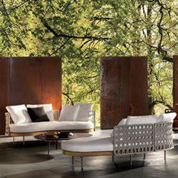 Outdoor Braid & Rope Sofa Set