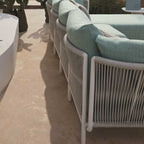 Braid & Rope Outdoor Furniture Sofa Set -(SD-BR-SS002)
