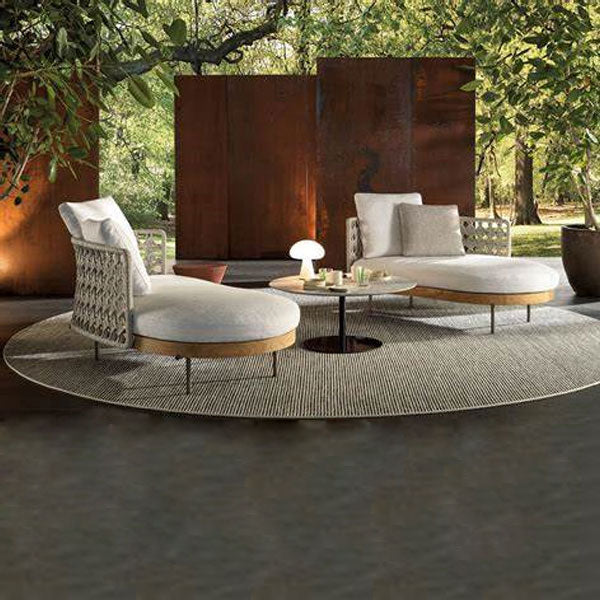 Outdoor Braid & Rope Sofa Set