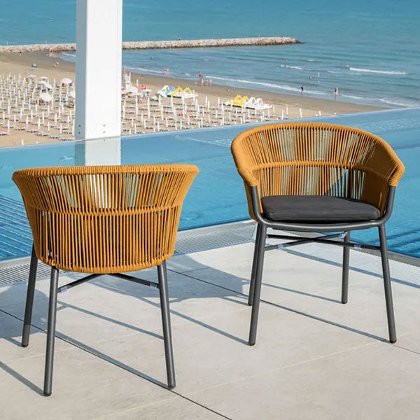 Braid & Rope Outdoor Furniture Coffee Set – (SD-BR-CS001)