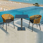 Braid & Rope Outdoor Furniture Coffee Set – (SD-BR-CS001)