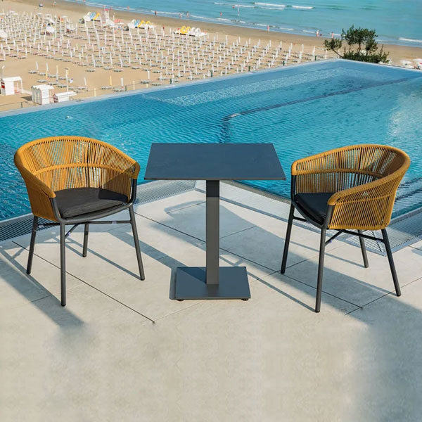 Braid & Rope Outdoor Furniture Coffee Set – (SD-BR-CS001)
